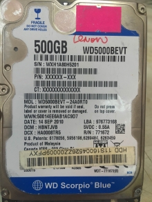 WD5000BEVT-24A0RT0