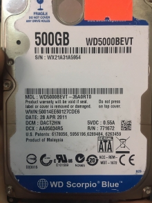 WD5000BEVT-35A0RT0