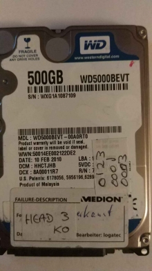 WD5000BEVT-00A0RT0