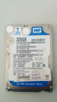WD3200BEVT-24A23T0