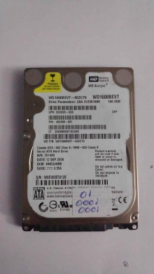 WD1600BEVT-60ZCT0