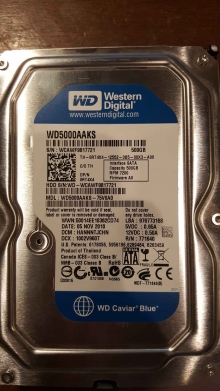 WD5000AAKS-75V0A0