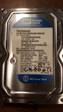 WD5000AAKS-65V0A0