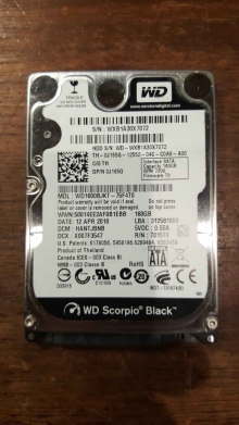 WD1600BJKT-75F4T0