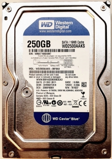 WD2500AAKS-00F0A0