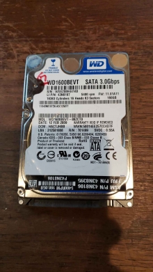 WD1600BEVT-88ZCT0