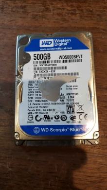 WD5000BEVT