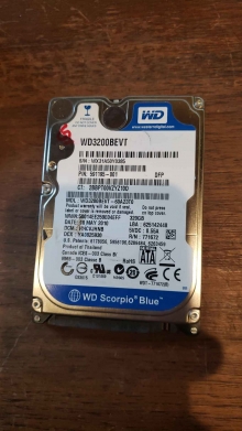 WD3200BEVT-60A23T0