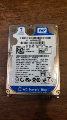 WD5000BEVT-75A0RT0