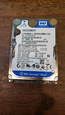 WD3200BEVT-60ZCT1
