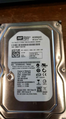 WD3200AAKS-75B3A0