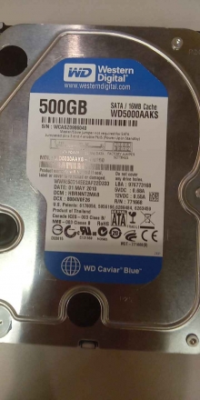 WD5000AAKS-00V2B0